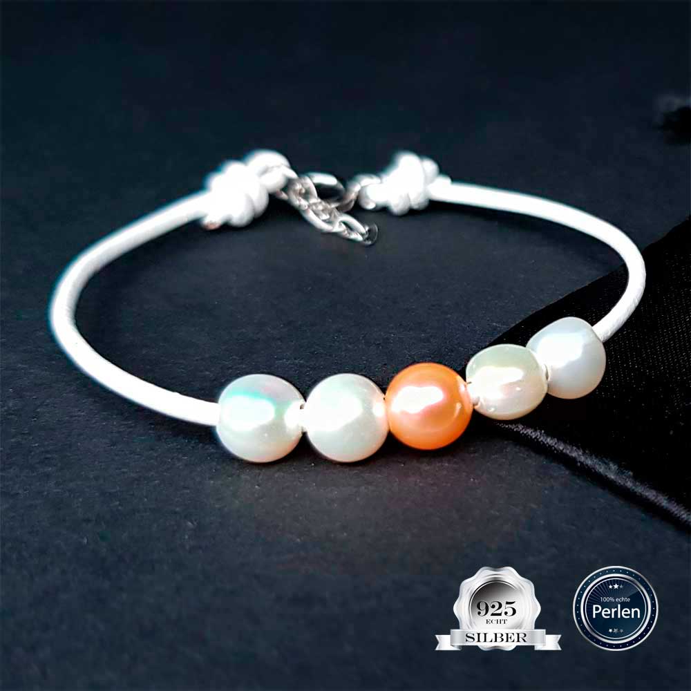 perlen-armband-leder-silber-weiss-1