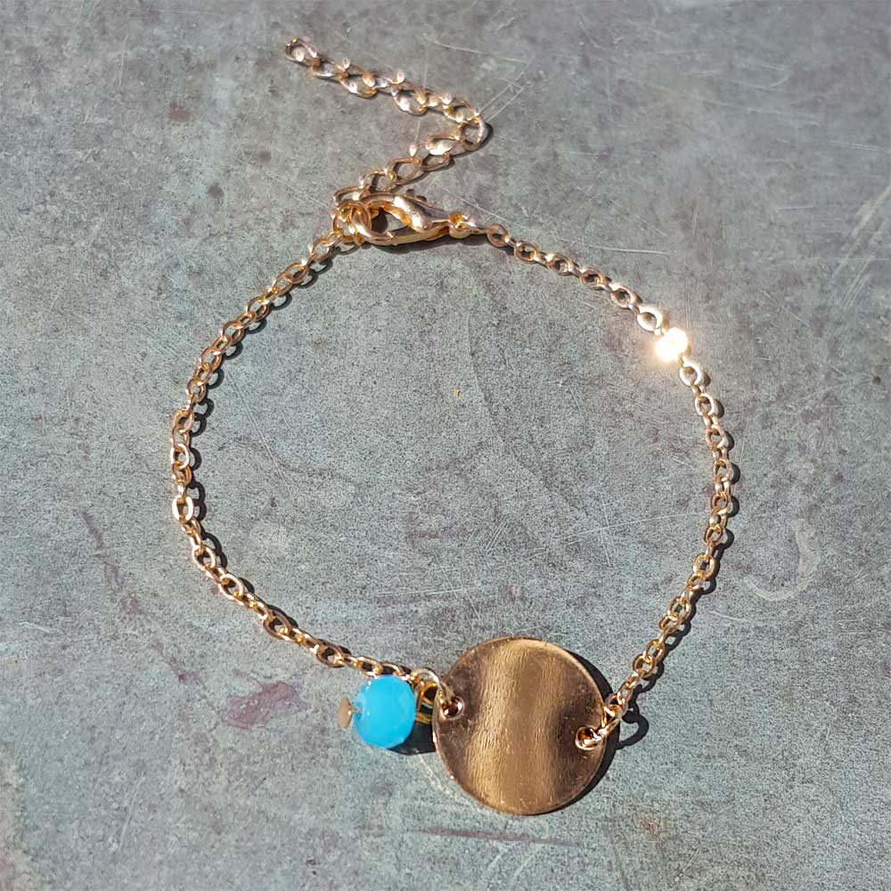 filigran-armband-vergoldet-medaille-platte-1 filigran armband gold scheibe medaille platte