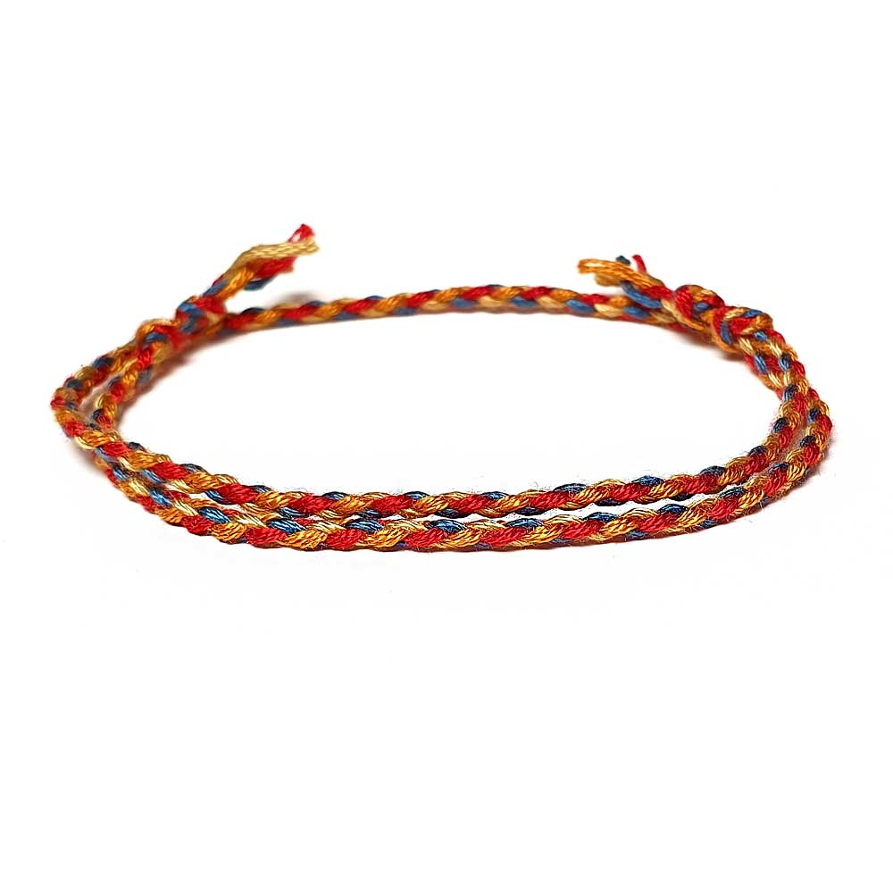 freundschaftsarmband-garn-einfach-amz stoff armband faden geflochten dünn einfach