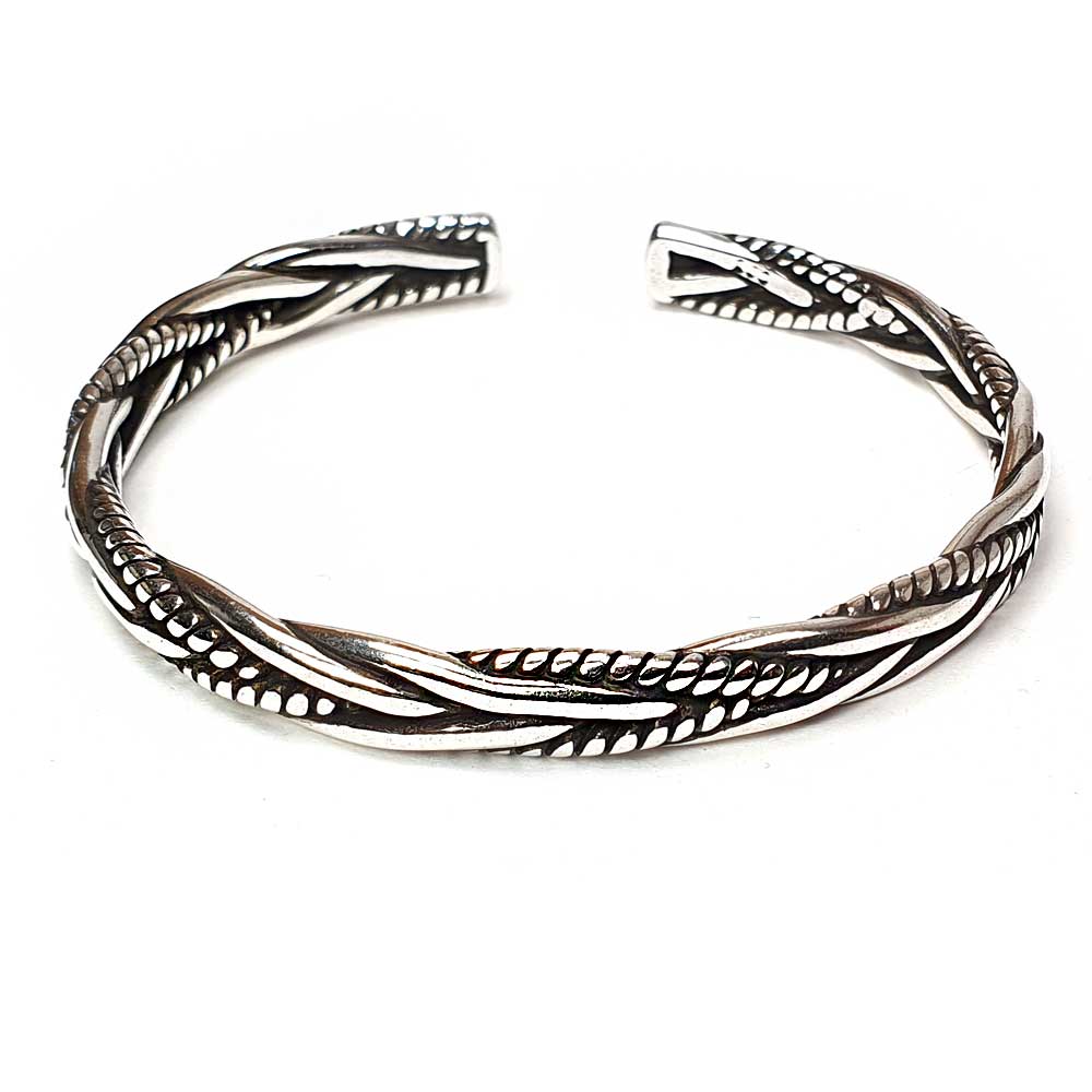 armreif silber ornamente maenner