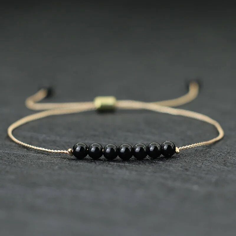 damenarmband obsidian