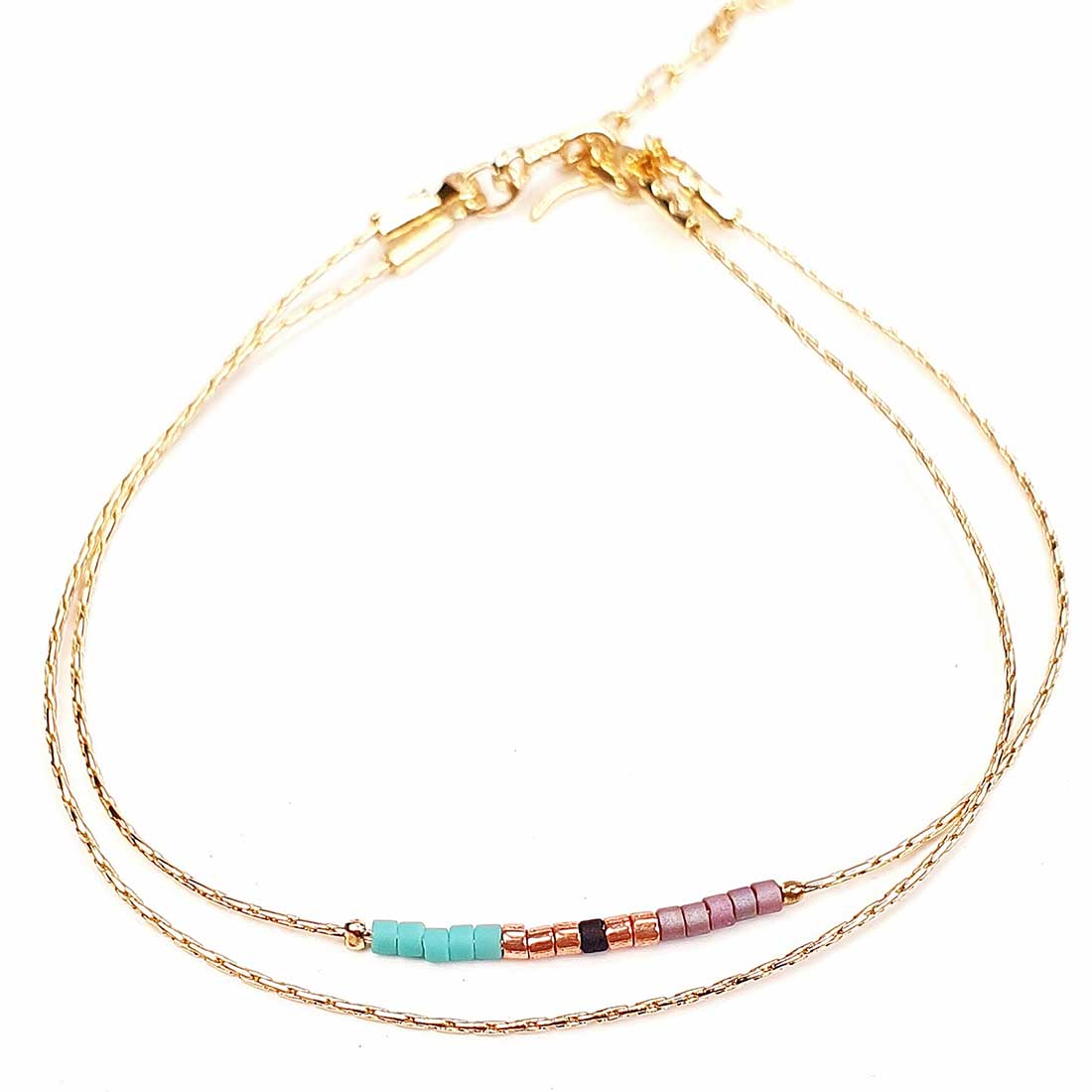 Filigranes Miyuki Glasperlen-Armband