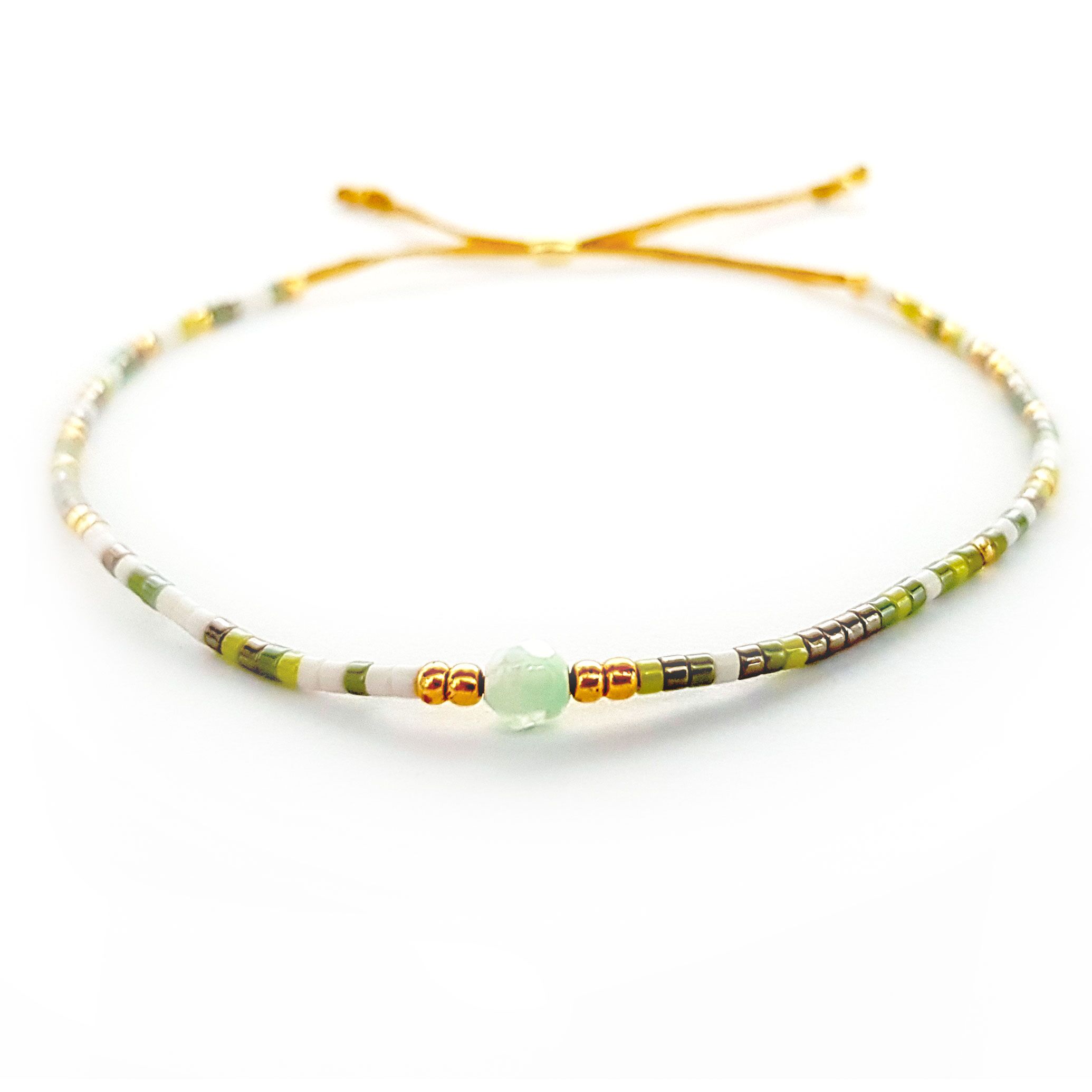 rocailles armband duenn gruen 3 rocailles armband duenn gruen 3