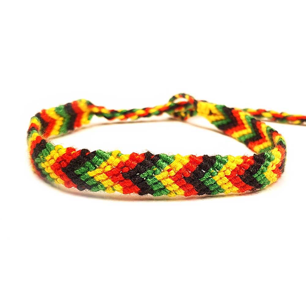 reggae rasta armband geflochten freundschaft