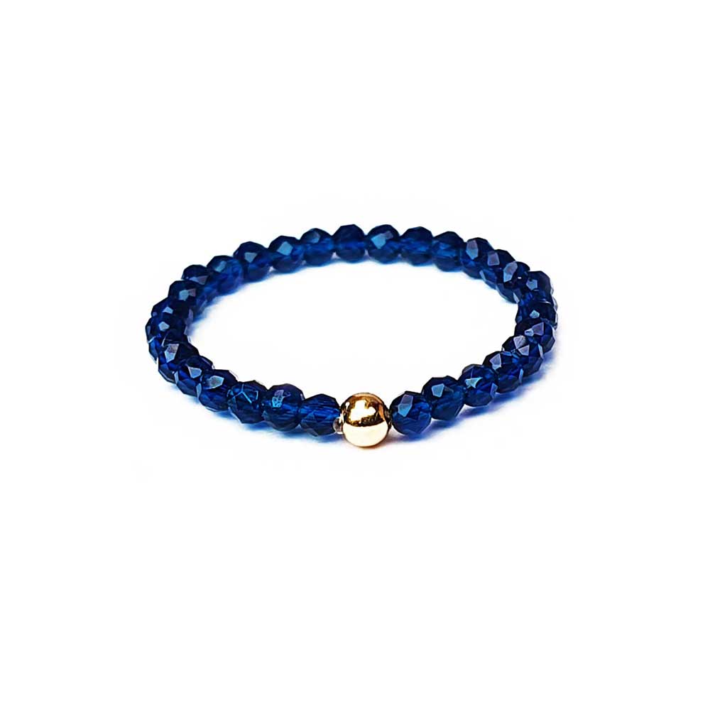 saphir ring 14k gold filled handgemacht